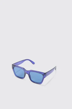 boohooMAN Square Plastic Sunglasses In | UK| Sunglasses