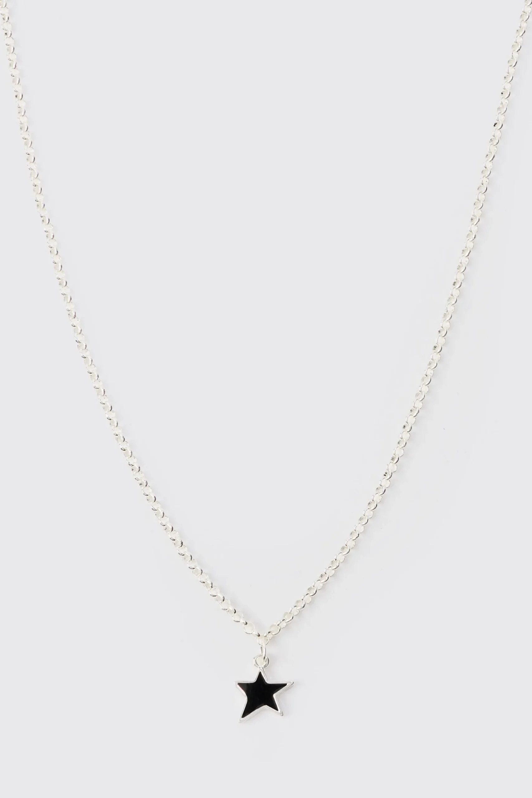 boohooMAN Star Pendant Chain Necklace | UK| Jewellery & Watches