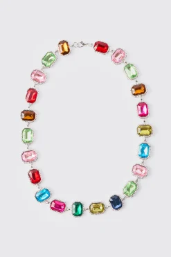 boohooMAN Stone colour Necklace | UK| Jewellery & Watches