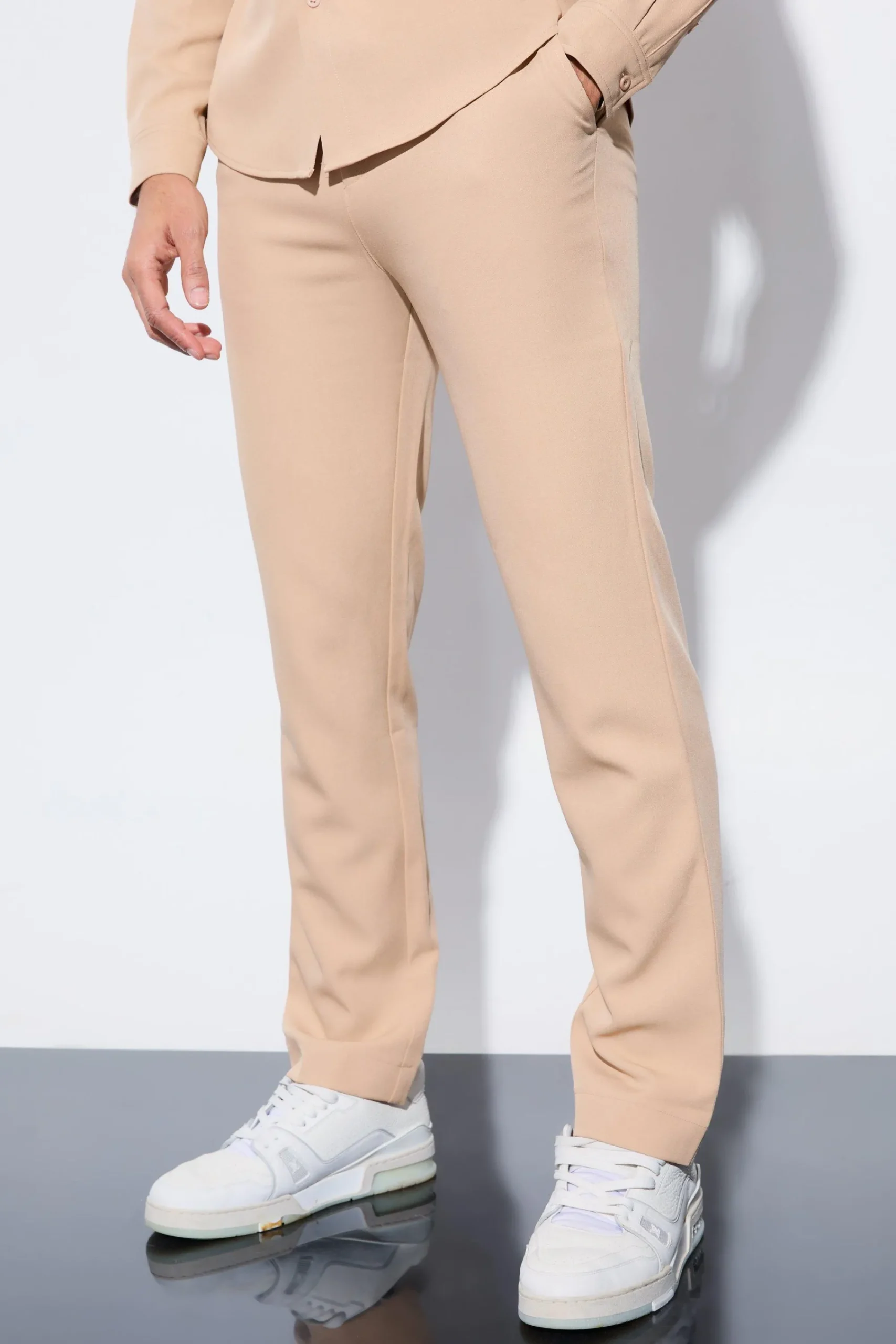 boohooMAN Straight Fixed Waist Tailored Trouser | UK| Suits & Tailoring|Trousers