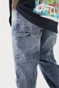 boohooMAN Straight Rigid Carpenter Jeans | UK| Trousers|Jeans