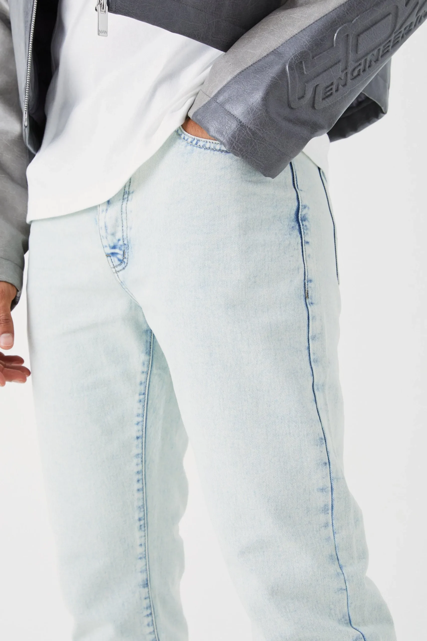 boohooMAN Straight Rigid Jean | UK| Jeans