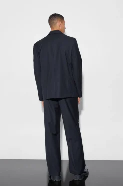 boohooMAN Strap Detail Oversized Blazer | UK| Suits & Tailoring