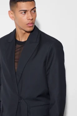 boohooMAN Strap Detail Oversized Suit | UK| Suits & Tailoring|Sets & Co-Ords