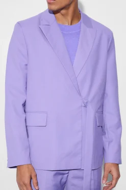 boohooMAN Strap Detail Oversized Suit | UK| Suits & Tailoring|Sets & Co-Ords