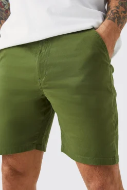 boohooMAN Stretch Skinny Fixed Waist Chino Short | UK| Shorts
