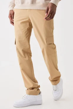 boohooMAN Stretch Tailored Cargo Trousers | UK| Trousers|Cargos