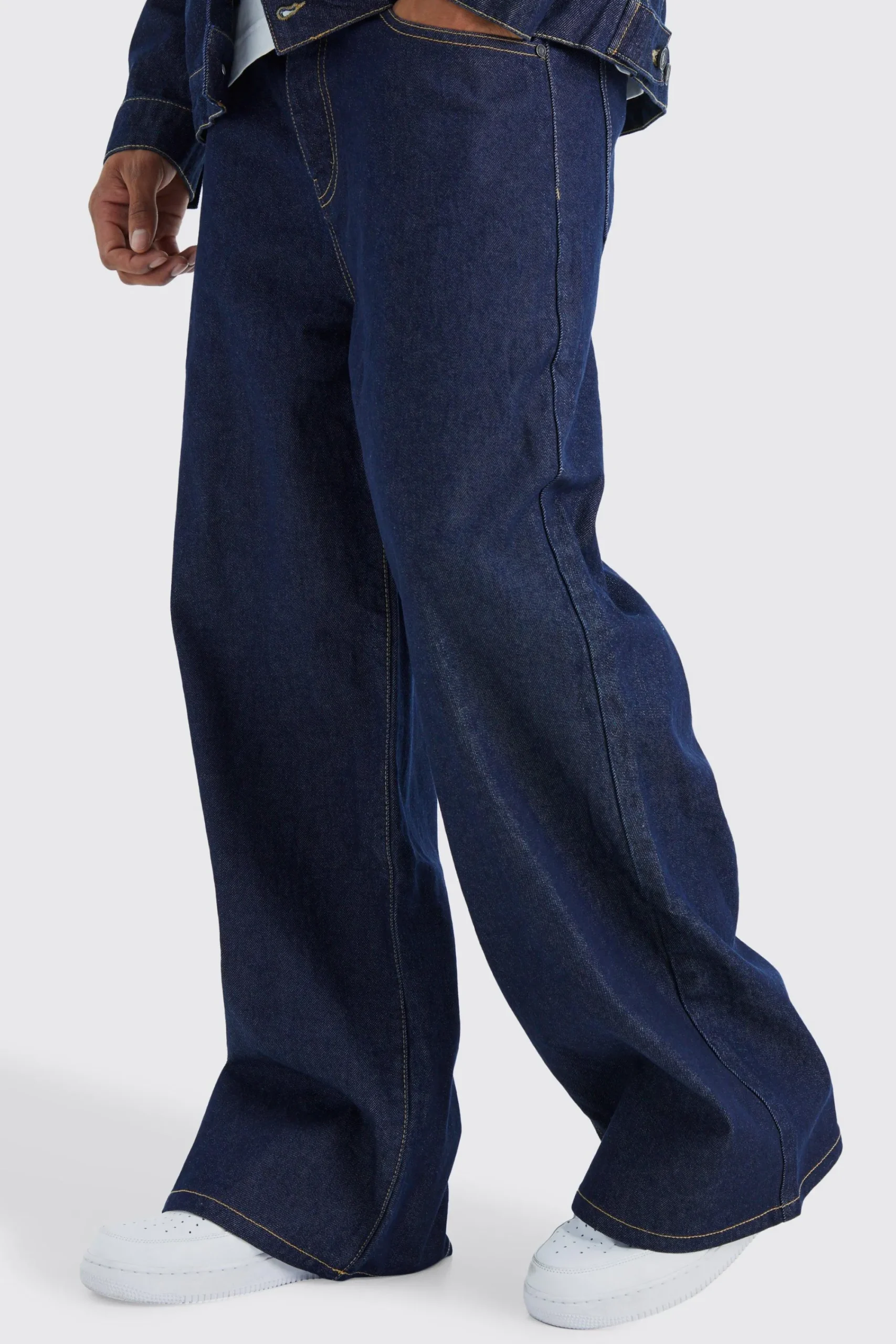 boohooMAN Super Baggy Rigid Jeans | UK| Trousers|Jeans