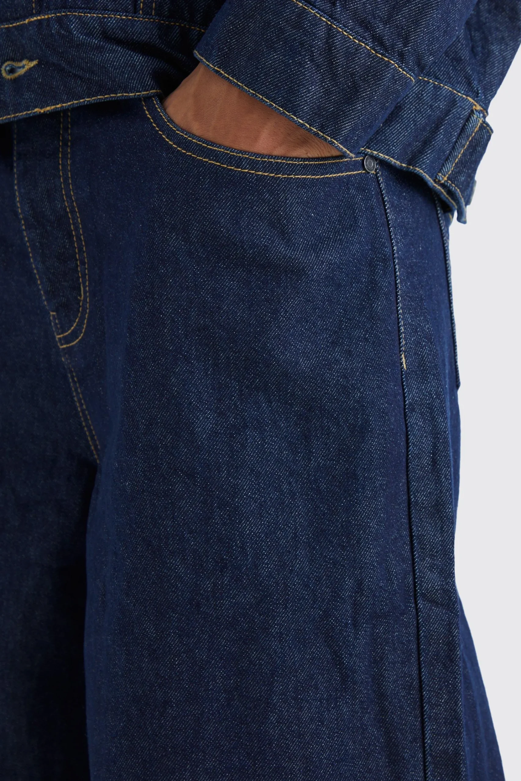 boohooMAN Super Baggy Rigid Jeans | UK| Trousers|Jeans