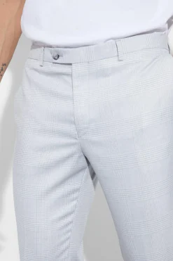 boohooMAN Super Skinny Check Smart Trouser | UK| Trousers