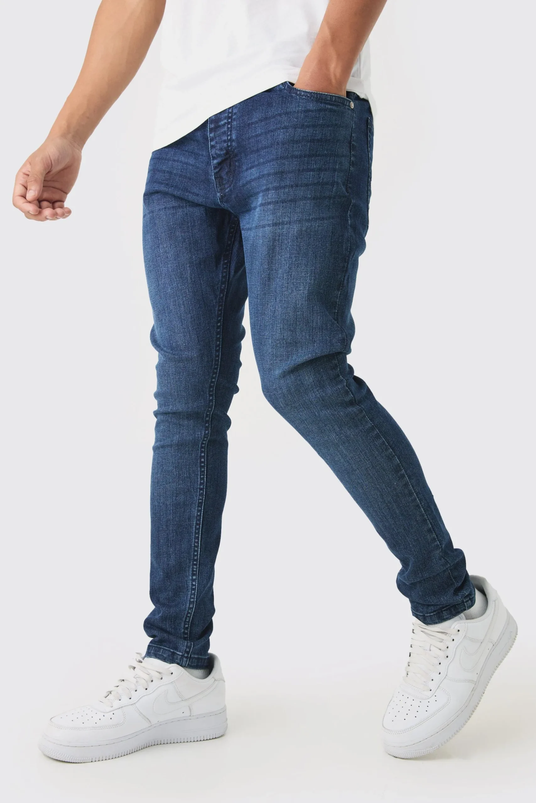 boohooMAN Super Skinny Fit Stretch Jeans | UK| Jeans