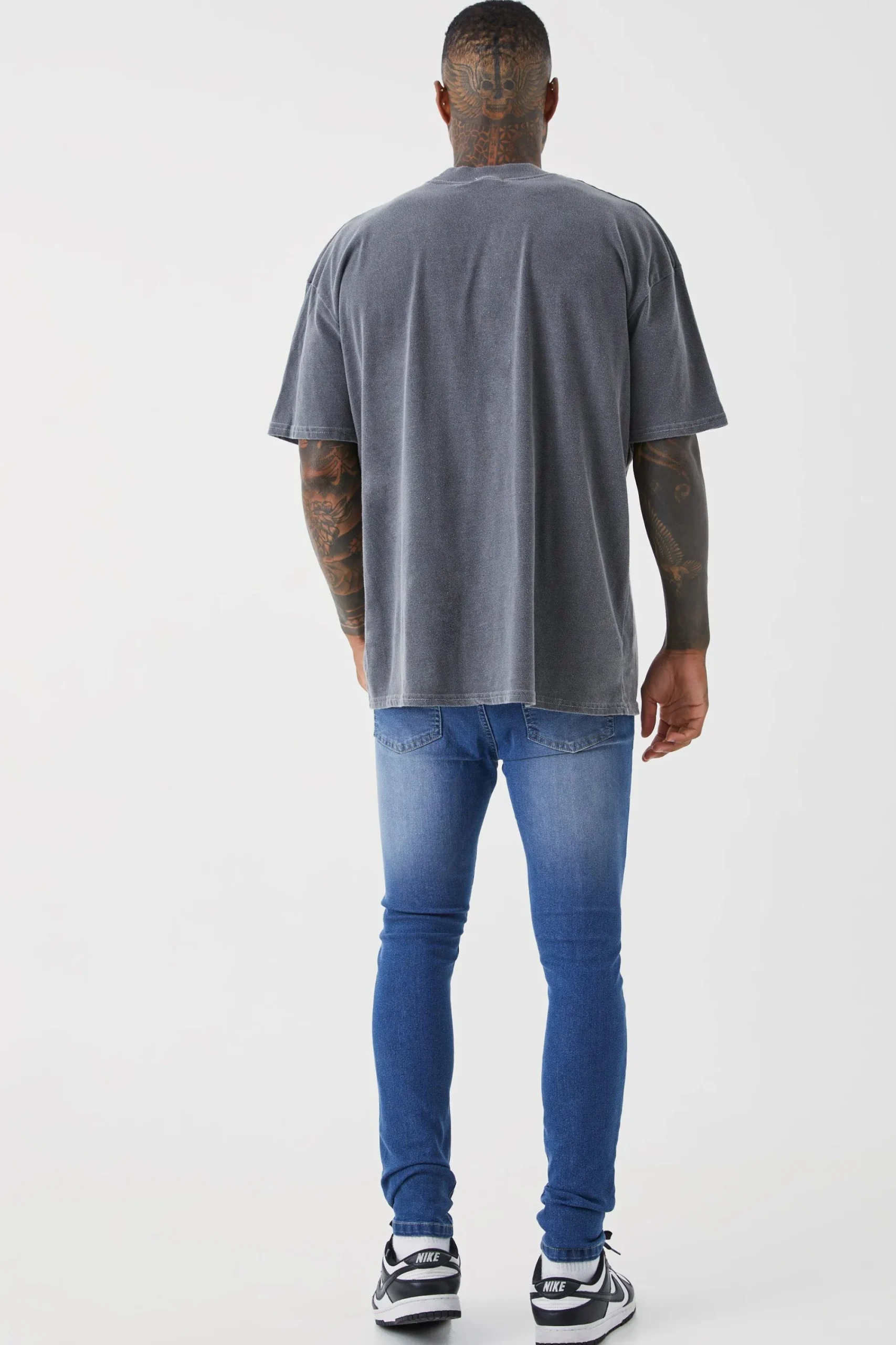 boohooMAN Super Skinny Stretch Jean | UK| Trousers|Jeans