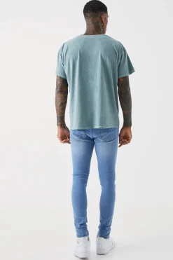 boohooMAN Super Skinny Stretch Jean | UK| Trousers|Jeans