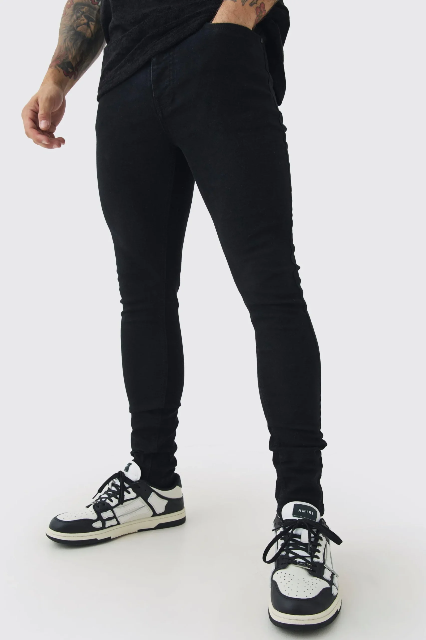 boohooMAN Super Skinny Stretch Jean In | UK| Trousers|Jeans
