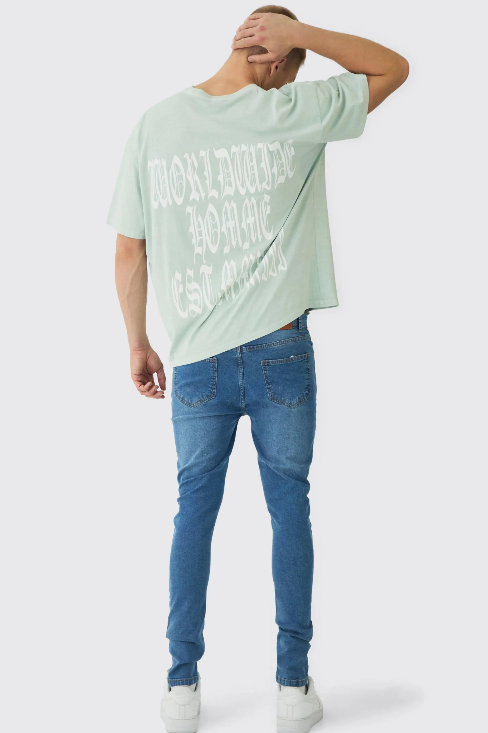 boohooMAN Super Skinny Stretch Jean In | UK| Trousers|Jeans