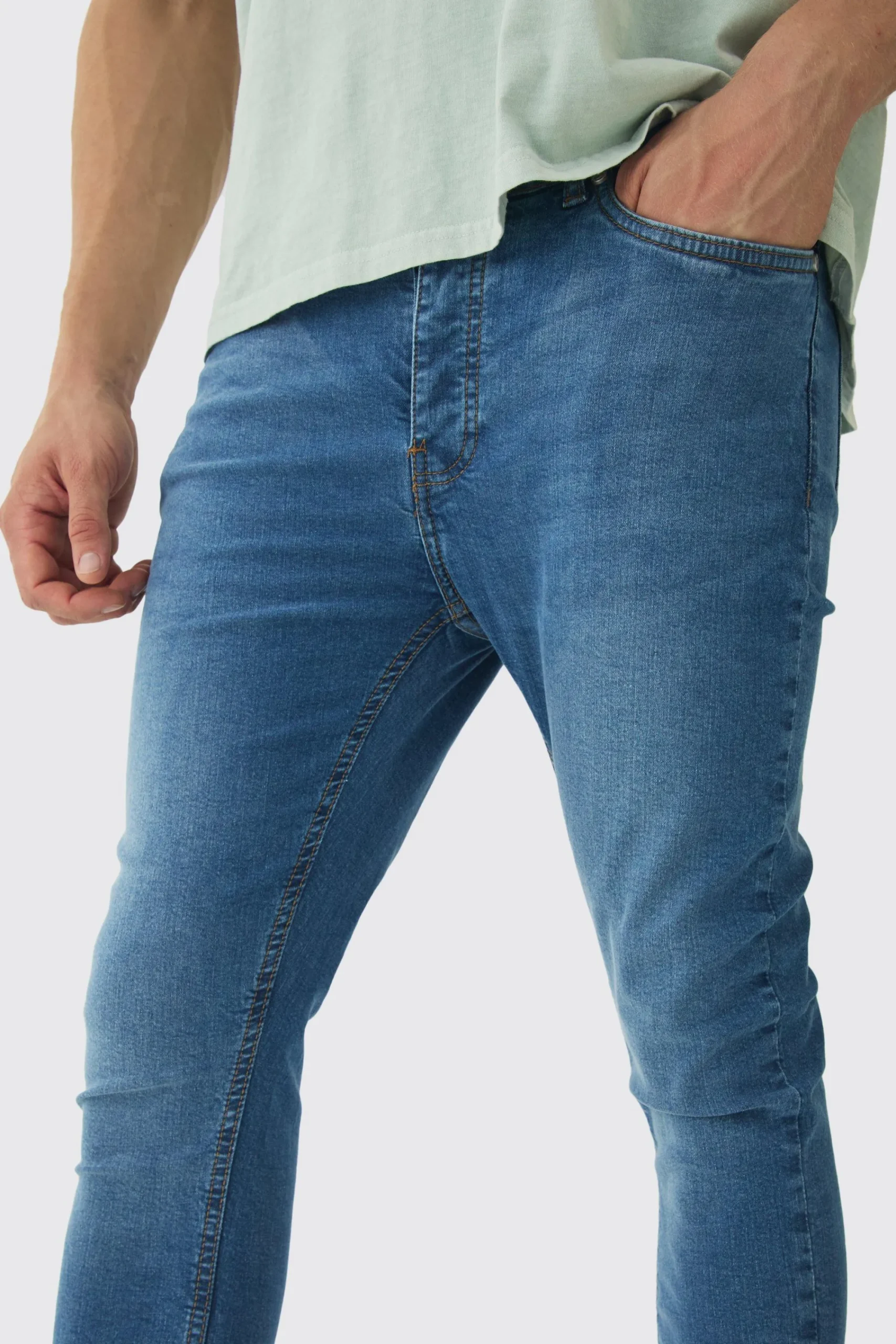 boohooMAN Super Skinny Stretch Jean In | UK| Trousers|Jeans