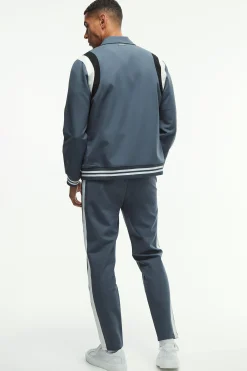 boohooMAN Tailored Collared Varsity Bomber Jacket | UK| Sets & Co-Ords|Coats & Jackets