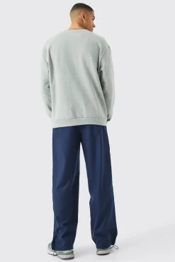 boohooMAN Tailored Pintuck Wide Leg Joggers | UK| Suits & Tailoring