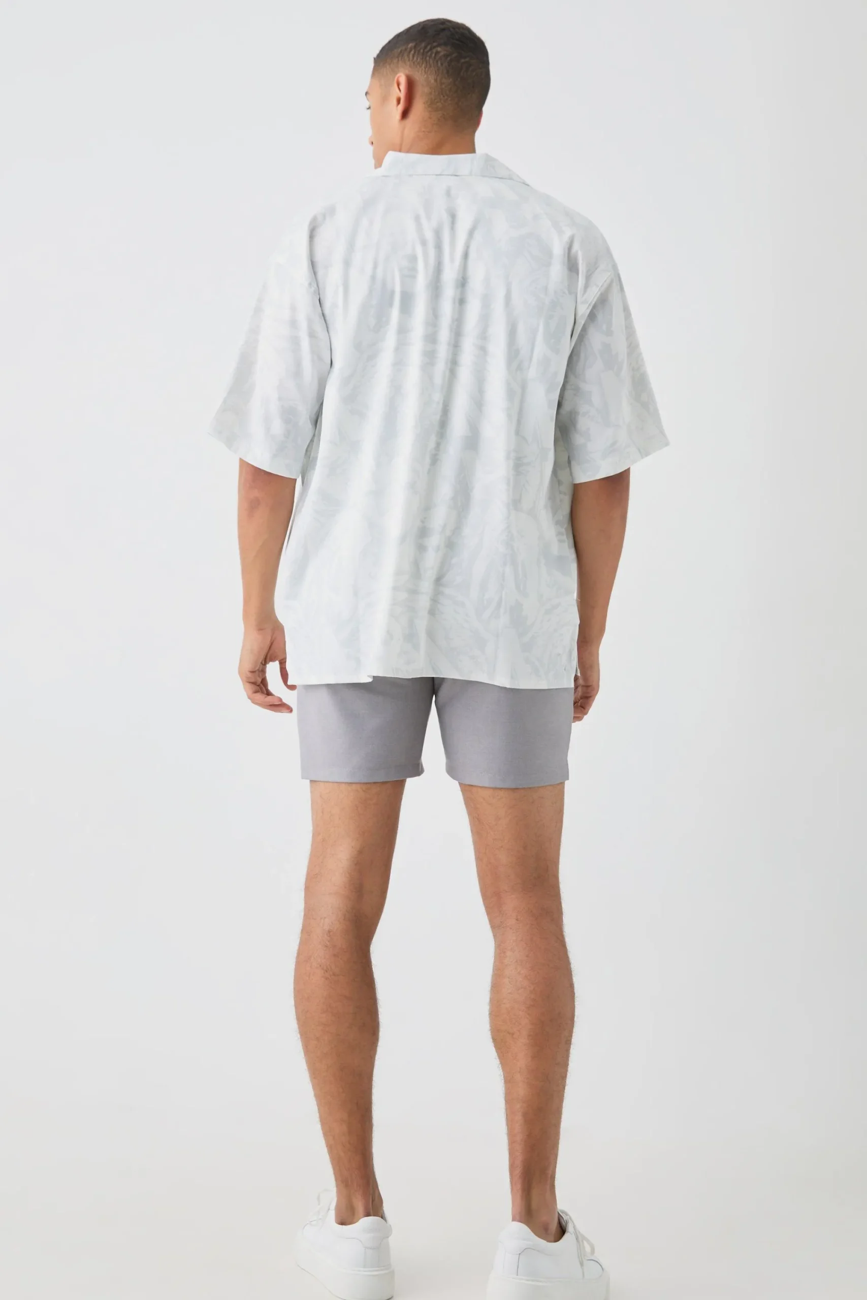 boohooMAN Tailored Slim Fit Fixed Waist Stretch Shorts In | UK| Suits & Tailoring|Shorts