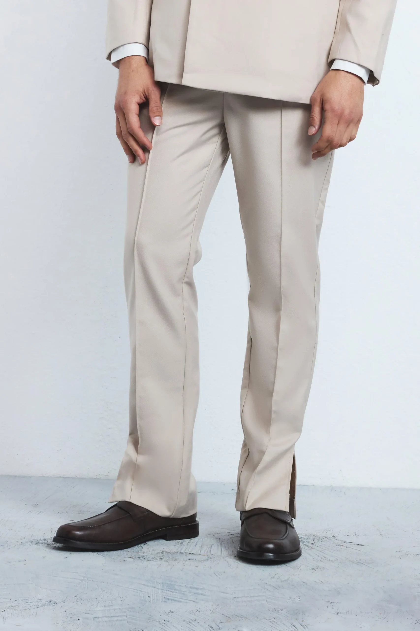 boohooMAN Tailored Straight Fit Trousers | UK| Suits & Tailoring