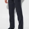 boohooMAN Tailored Straight Leg Trousers | UK| Suits & Tailoring|Trousers