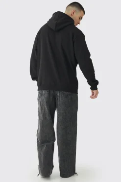 boohooMAN Tall 8 Ball Embroidered Hoodie | UK| Hoodies & Sweatshirts