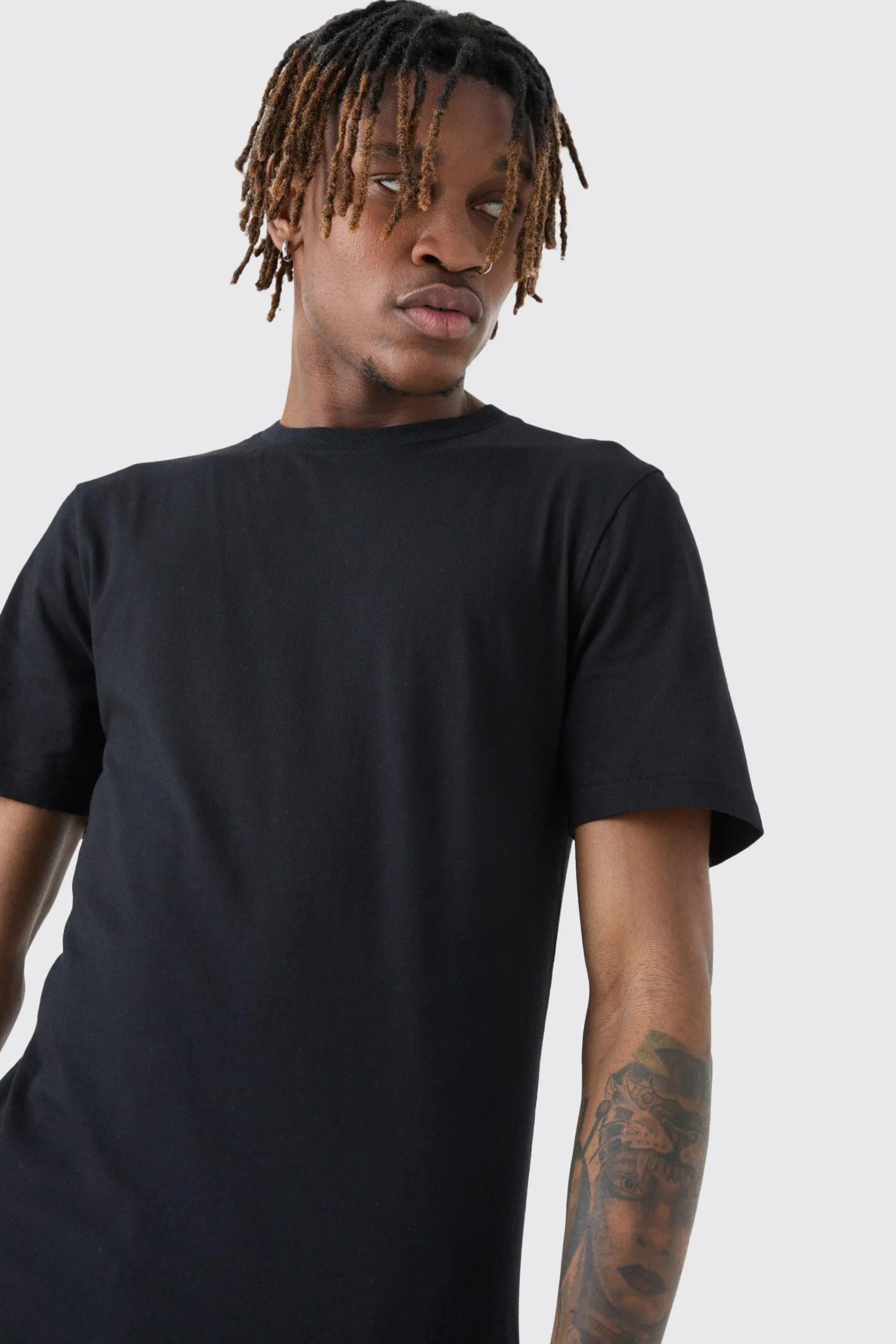 Tall 2 Pack Muscle Fit T-shirt | UK^boohooMAN Outlet