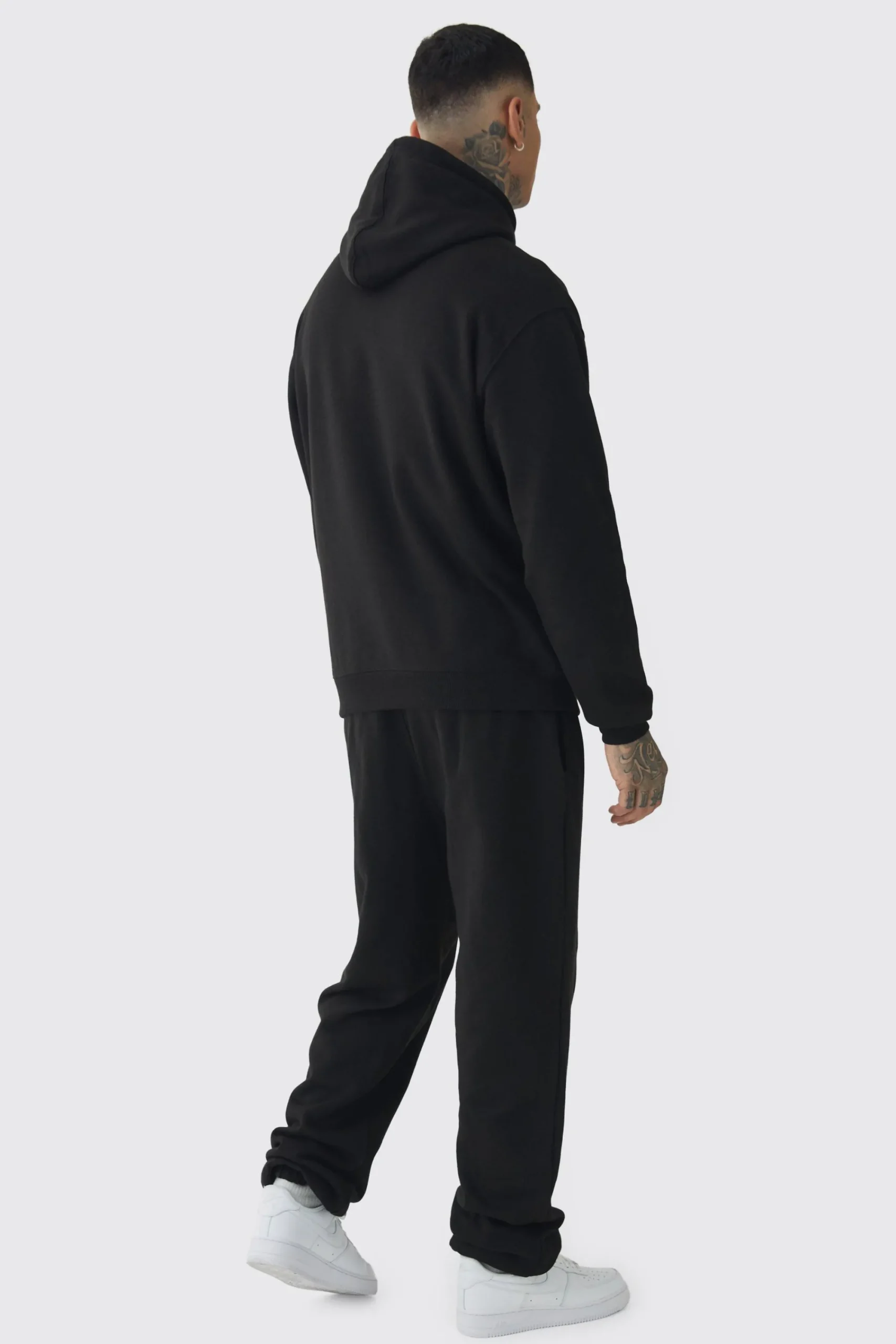 boohooMAN Tall Balaclava Graphic Oversized Tracksuit | UK| Tracksuits