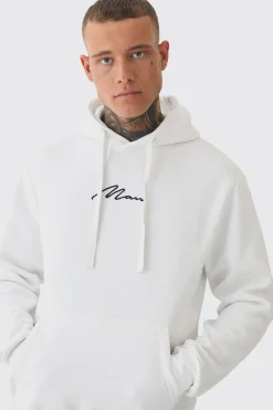 boohooMAN Tall Basic Man Signature Hoodie In | UK| Hoodies & Sweatshirts