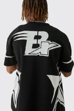 boohooMAN Tall Boxy Fit Knitted Moto Shirt | UK| Shirts