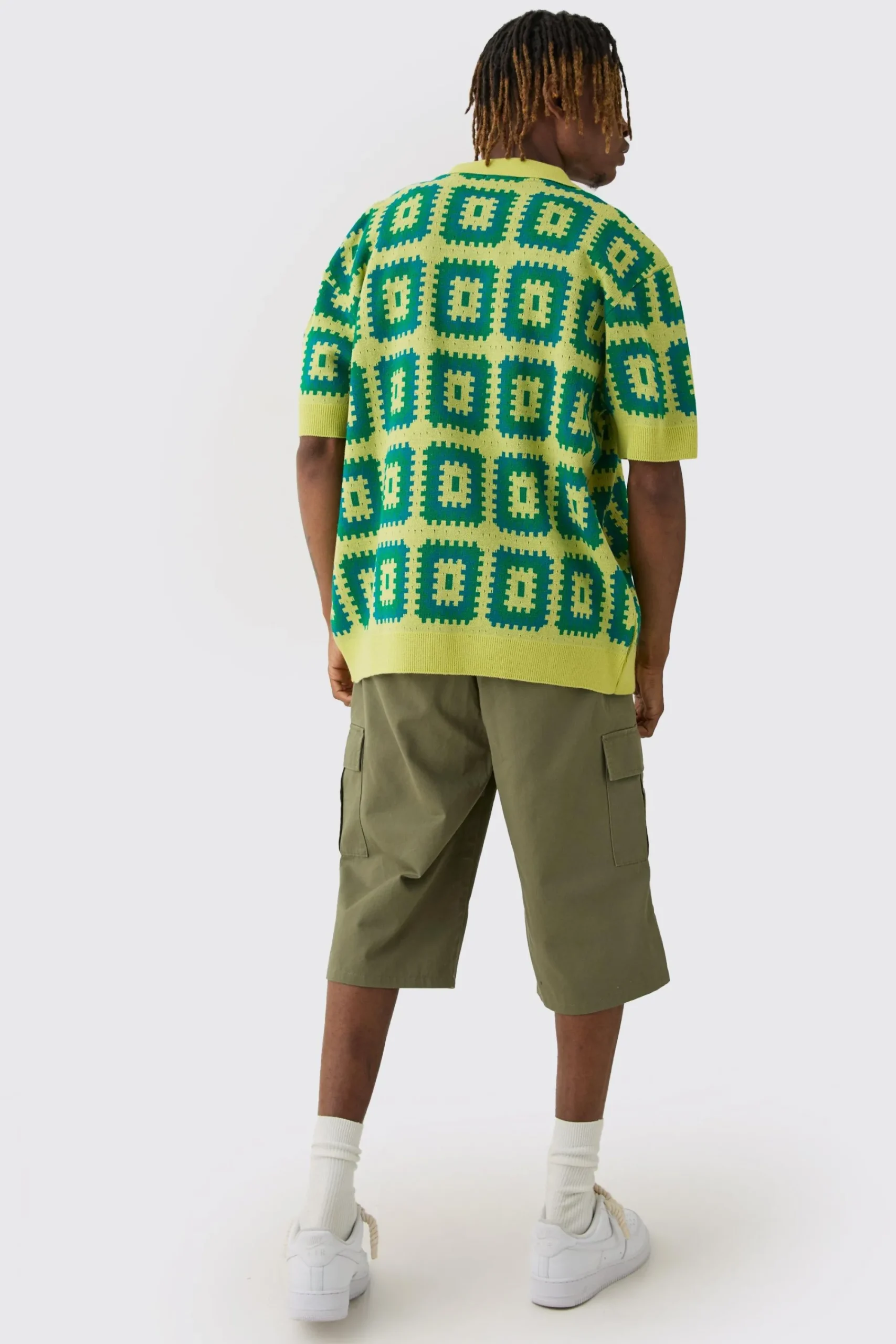 boohooMAN Tall Elasticated Waist Relaxed Fit Cargo Jorts | UK| Shorts