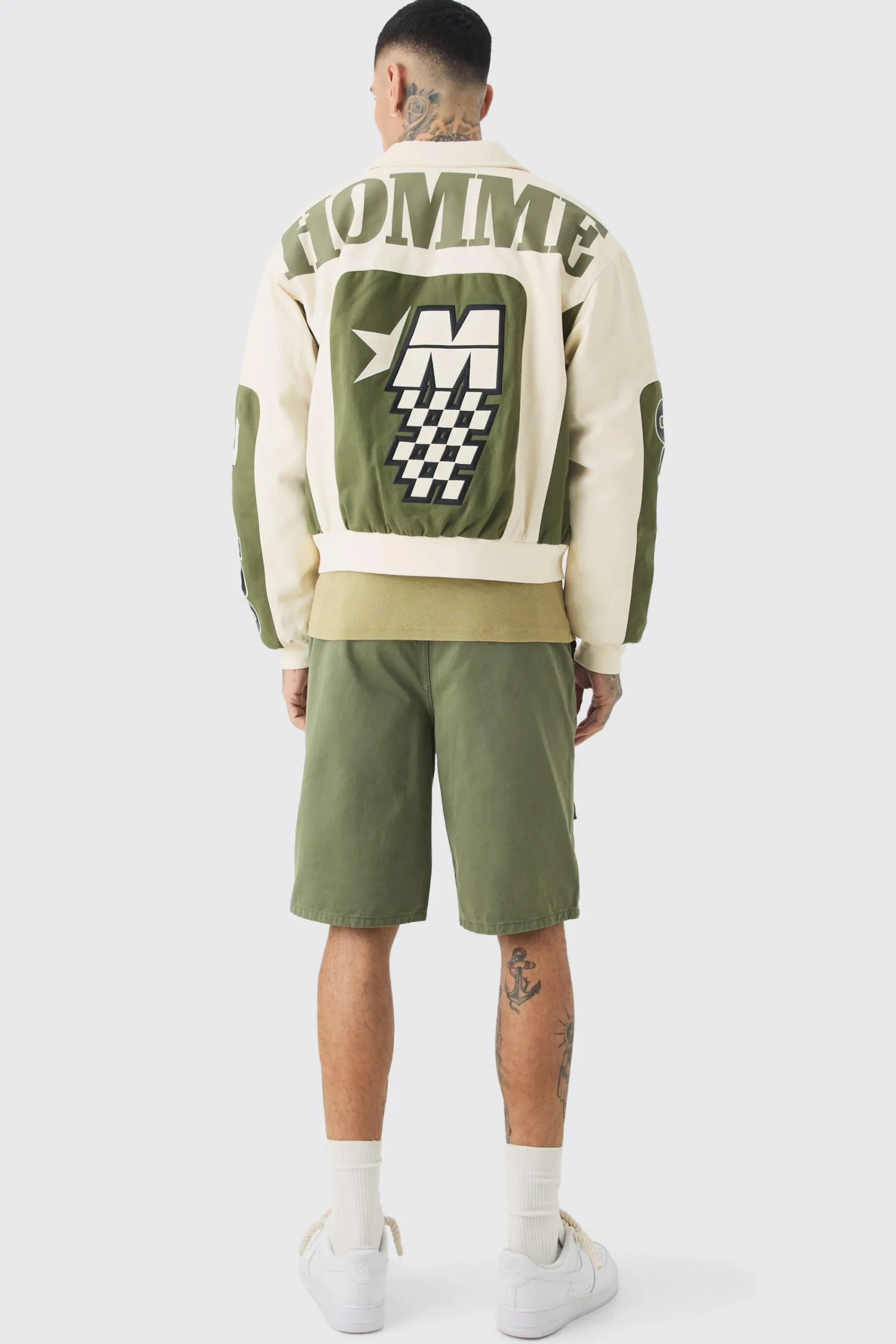 boohooMAN Tall Elasticated Waist Relaxed Bungee Cord Shorts | UK| Shorts