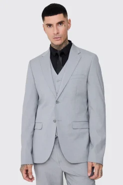 boohooMAN Tall Essential Slim Fit Suit Jacket In | UK| Suits & Tailoring|Sets & Co-Ords