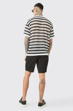 boohooMAN Tall Fixed Waist Skinny Fit Chino Shorts | UK| Shorts