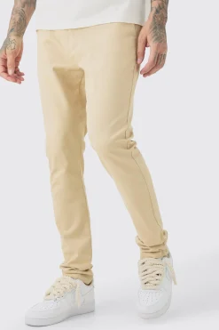 boohooMAN Tall Fixed Waist Skinny Chino Trouser | UK| Trousers