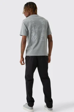 boohooMAN Tall Fixed Waist Slim Cropped Chino Trouser | UK| Trousers