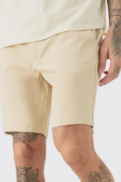 boohooMAN Tall Fixed Waist Slim Fit Chino Shorts | UK| Shorts