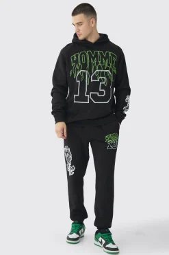 boohooMAN Tall Homme 13 Varsity Tracksuit | UK| Tracksuits