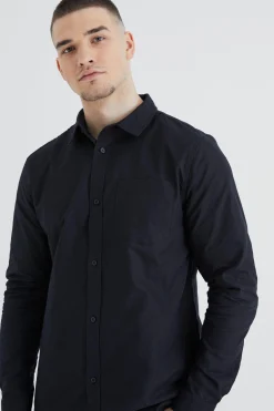 boohooMAN Tall Long Sleeve Oxford Shirt | UK| Shirts