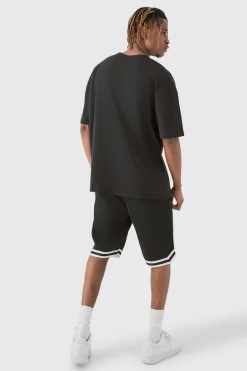 boohooMAN Tall Loose Fit Limited Edition Basketball Short In | UK| Shorts