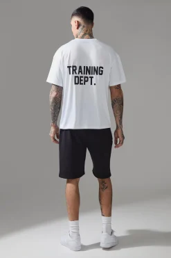 boohooMAN Tall Man Active Training Dept. Oversized 9inch Short | UK| Shorts