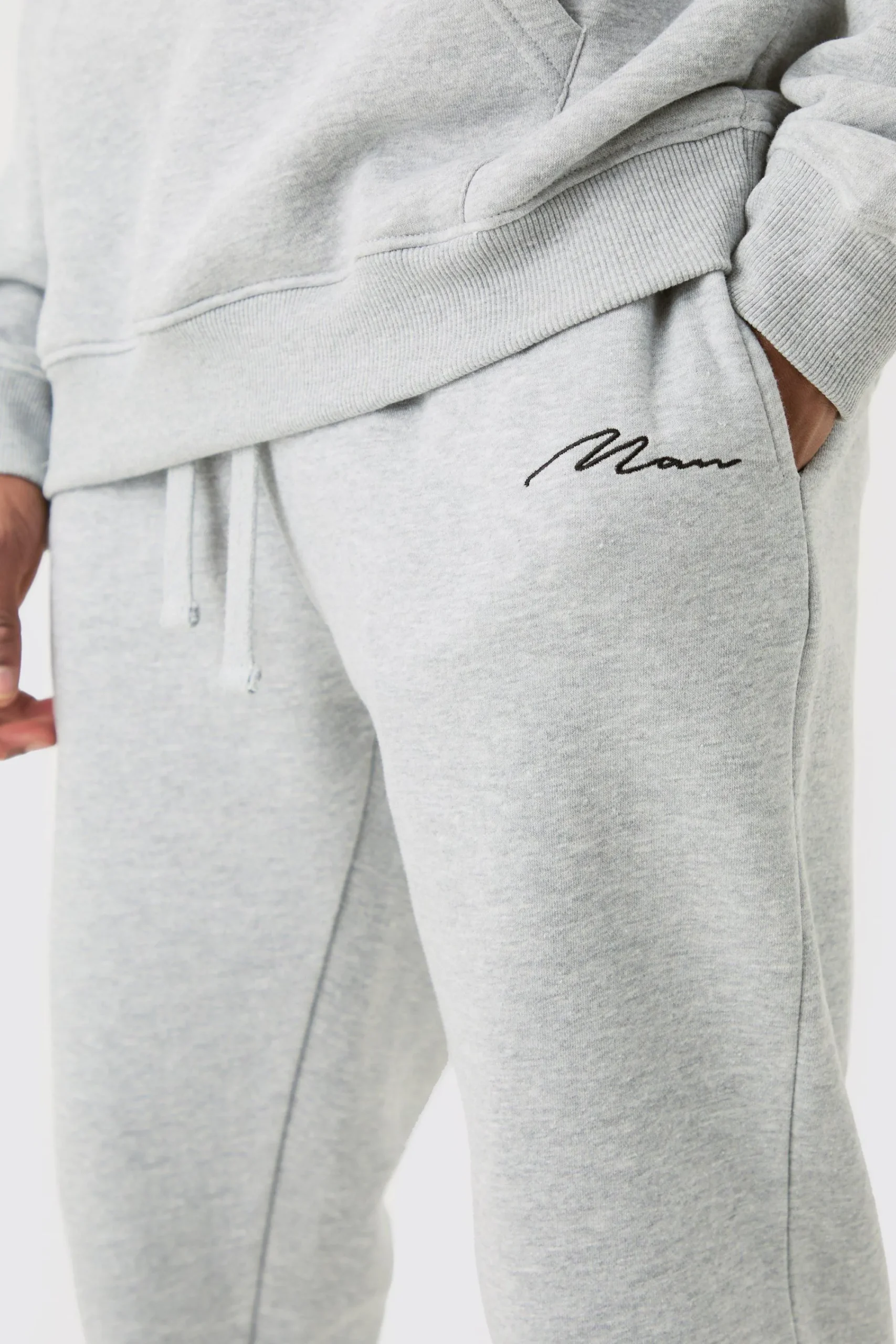 boohooMAN Tall Man Signature Skinny Fit Jogger In | UK| Trousers|Joggers