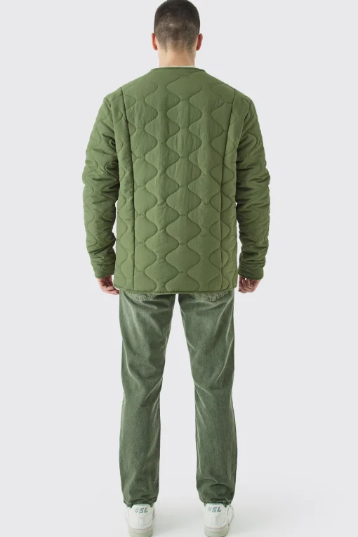 boohooMAN Tall Onion Quilted Liner Jacket | UK| Coats & Jackets