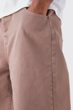 boohooMAN Tall Overdyed Denim Jorts | UK| Shorts