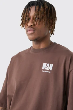 Tall Oversized Boxy Rally Graphic T-shirt | UK^boohooMAN