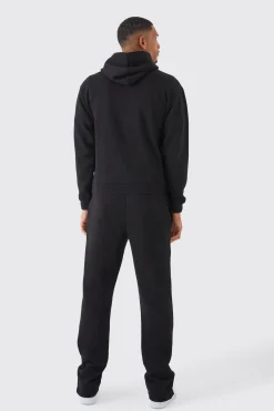 boohooMAN Tall Oversized Boxy Split Hem Tracksuit | UK| Tracksuits