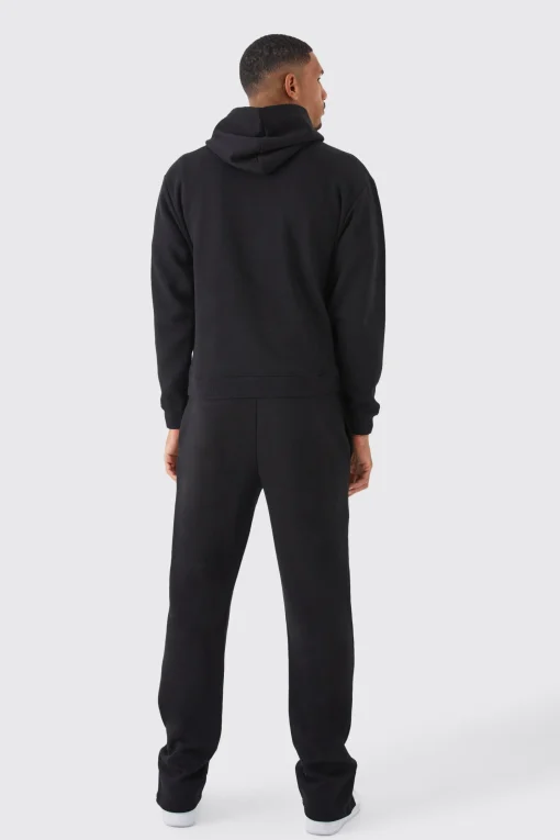 boohooMAN Tall Oversized Boxy Split Hem Tracksuit | UK| Tracksuits