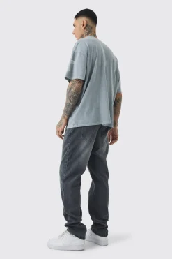 Tall Pour Homme Cross Printed T-shirt In | UK^boohooMAN Clearance