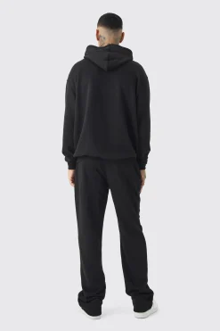 boohooMAN Tall Pour Homme Varisty Hoodie & Relaxed Fit Jogger Tracksuit | UK| Tracksuits