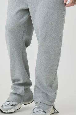 boohooMAN Tall Regular Fit Heavyweight Ribbed Split Hem Jogger | UK| Trousers|Joggers